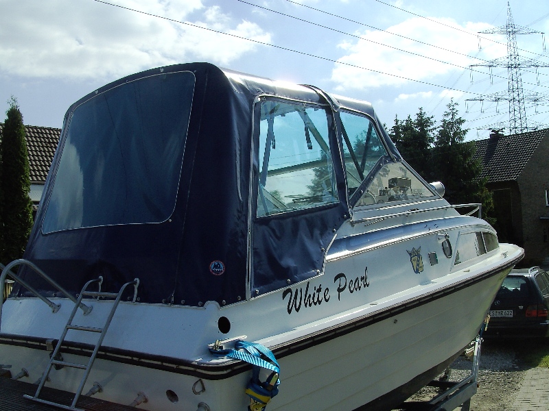 Sportboot mit 6teilige Verdeck